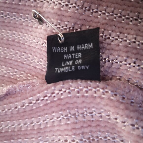 Kleio Ladies Size Medium Dusty Rose 3/4 Length Sleeve Boatneck Sweater - Picture 4 of 9